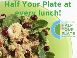 Fill Half Your Plate at Lunch!
