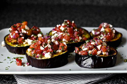 Eggplant Bruschetta