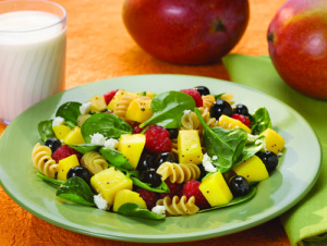 Mango Berry Rotini Salad