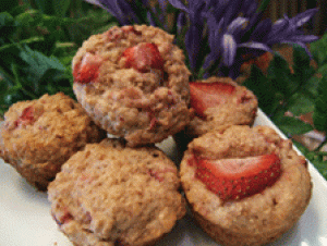 Strawberry Mini Muffins