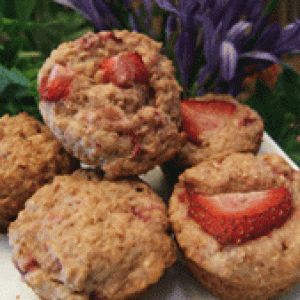 Strawberry-mini-muffins