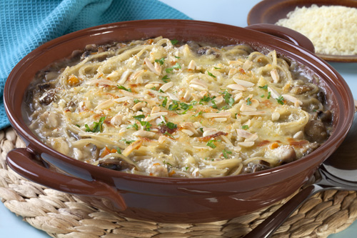 Turkey Tetrazzini Frittata