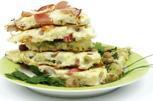 Western Omelette Stack for Two
