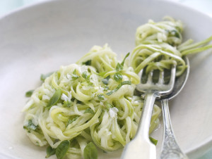Zoodles with Pesto!