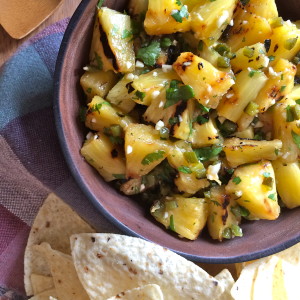 Grilled Pineapple Salsa