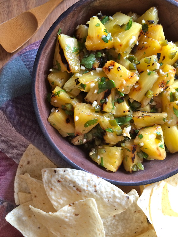 Grilled Pineapple Salsa