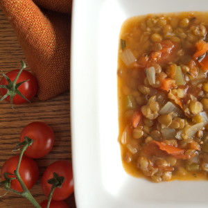 Lentil Tomato Soup