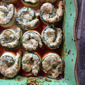 Zucchini Ricotta Rolls