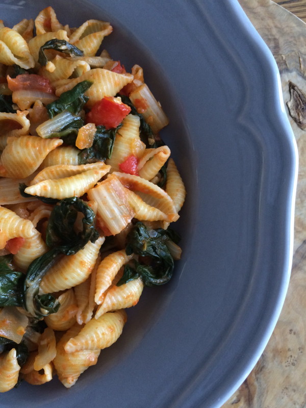 swiss chard pasta