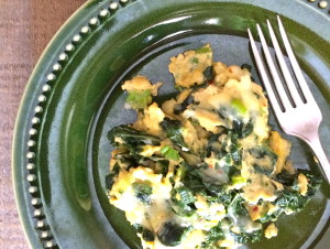 Scrambled Eggs and Kale