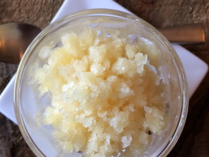 Spiced Apple Granita