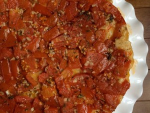 Tarte Tatin aux tomates