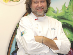 Chef Michael Smith takes the Half Your Plate message from the classroom to the legislature