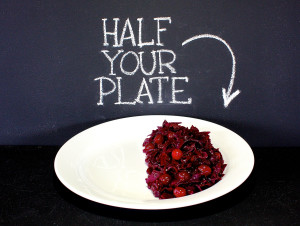 Cranberry Braised Red Cabbage