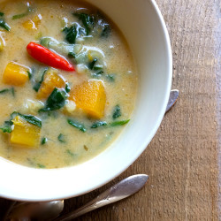 Coconut squash soup