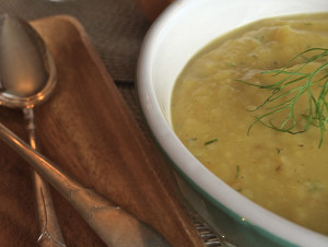 Roasted Fennel and Parsnip Soup