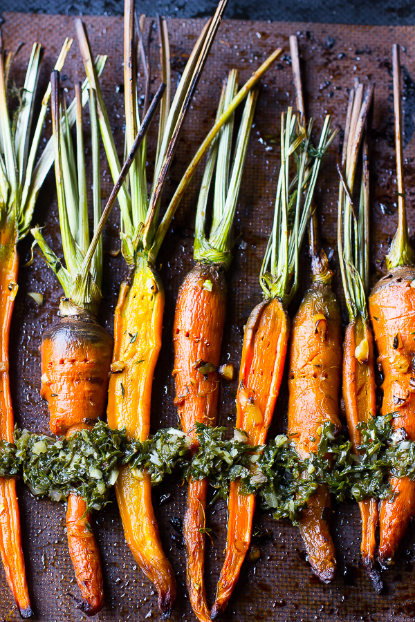 Maple Garlic Carrots by Jessica in Kitchen