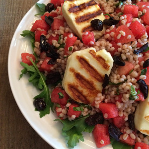 Watermelon barley salad by Emily Richards