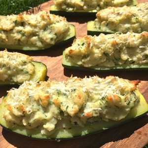 Potato Stuffed Zucchini from Emily Richards