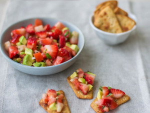 Strawberry Basil Salsa