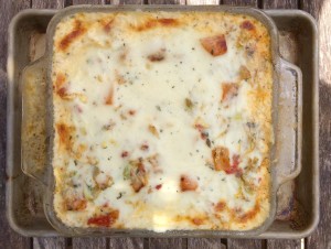 Squash, Tomato and Cabbage Lasagna