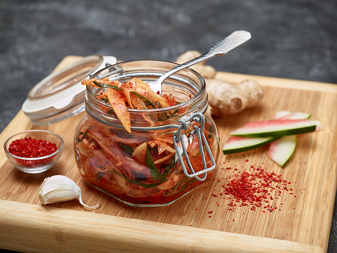 Watermelon Rind Kimchi