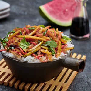 Watermelon Rind Stir Fry