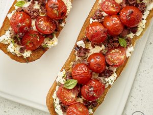 Cherry Tomato Bruschetta Recipe